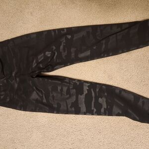 Black Camouflage Joggers